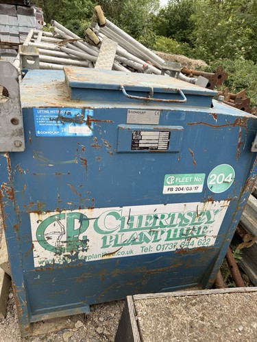 Conquip bunded fuel tank - bunded,