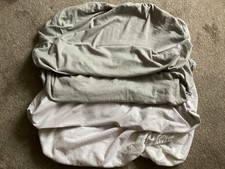 Four Next to Me Cot Fitted Sheets In Good Condition