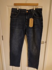 Next Straight Fit Blue Denim