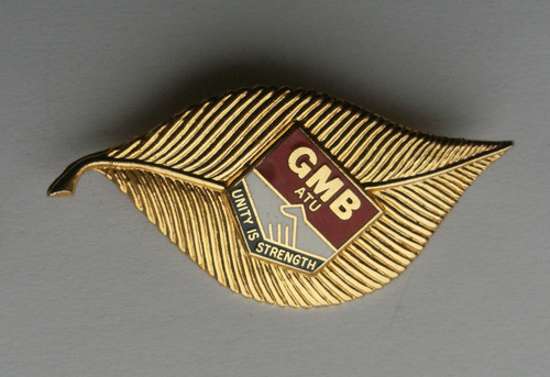 Trade union pin badge - trade, gmb