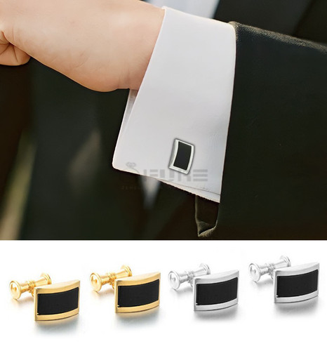 Black onyx stone rectangle - black,
