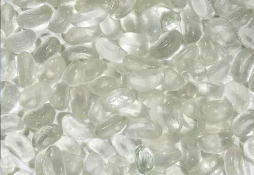 Decorative round glass pebbles - round,