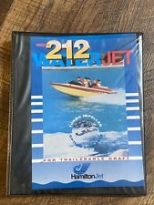 Hamilton Jet Marine Propulsion Units Installation And Service Manual Model 212