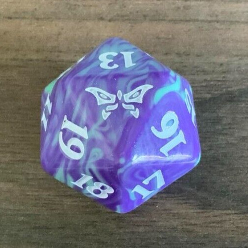 Mtg oversized duskmourn d20 - mtg,