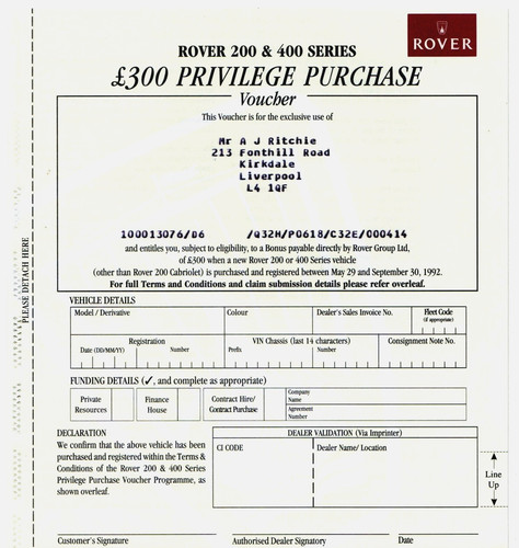 Rover 200 series - rover, 400-series