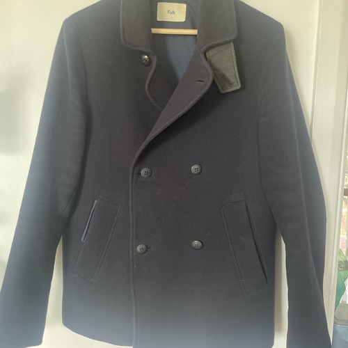 Folk jacket mens - small, pea