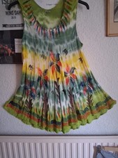 Indian Boho Top. One Size. Tie Dye . Beautiful Colours. See Pics.