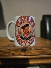 Players Navy cut  coffee mug