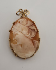 Vintage Carved Shell Cameo