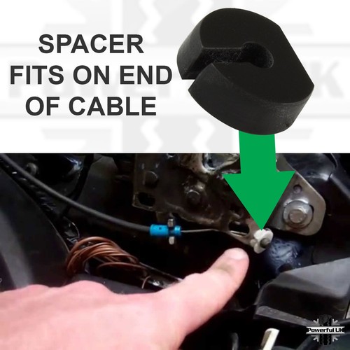 Bonnet cable spacers release - cable, /