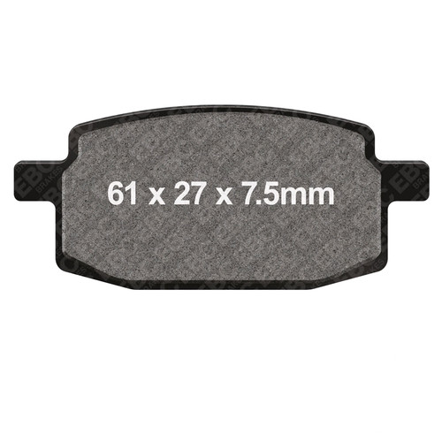 Pair ebc brake pads - ebc,
