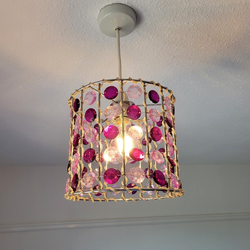 Beaded ceiling pendant - beaded, ceiling/pendant