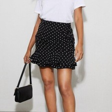 Ex Dorothy Perkins Black Polka