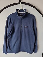 MENS PATAGONIA MICRO D 1/4 ZIP FLEECE SIZE MEDIUM