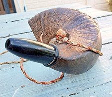 Vintage Ram/Goat Bugle - With Bakelite Mouthpiece