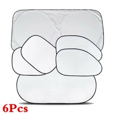 6pcs Car Front Rear Side