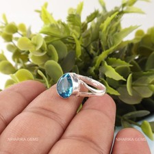Natural Swiss Blue Topaz