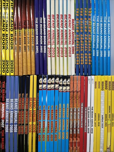 Vintage beano annuals select - vintage,