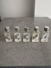 5 X Ted Baker London W Eau de Toilette 10ml Miniature Vintage Women’s Perfume