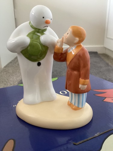 Coalport the snowman - snowman, ‘hush