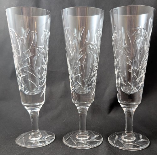 Three stuart crystal champagne - crystal,