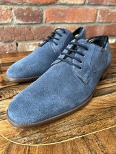 Dune Men’s Blue Suede Derby