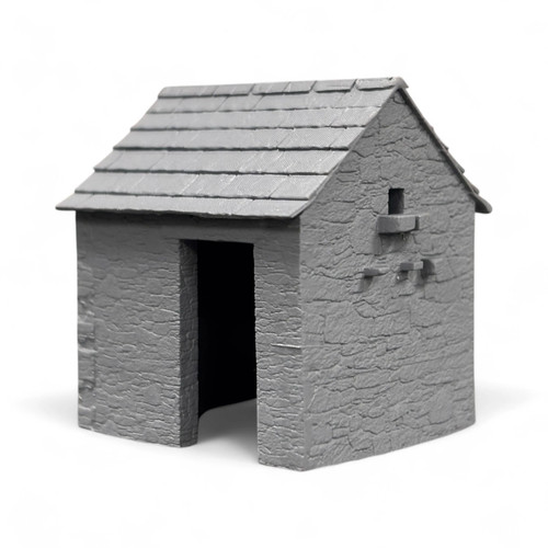 Stone field barn oo gauge - barn,