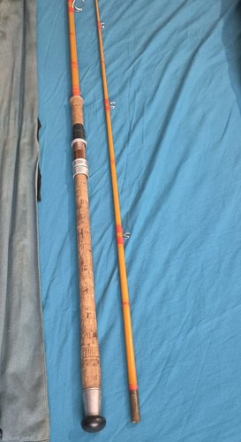 Vintage 9ft spinning rod - a,