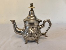 Vintage Moroccan Teapot Silver