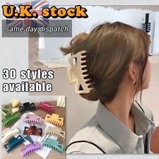 11.5cm Large Hair Claw Clip Women Clamp Section Strong Claw Jaw Big Butterfly UK