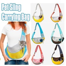 Pet Dog Carrier Bag Sling Mesh