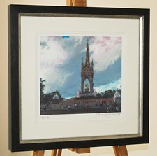 ROLF HARRIS (1930-2023) Framed Rare Limited Edition Print Albert Memorial London
