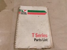 LISTER T SERIES PARTS LIST