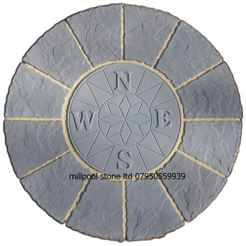Char grey compass - 1.2m,