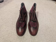 Red Boots Brogues Designer