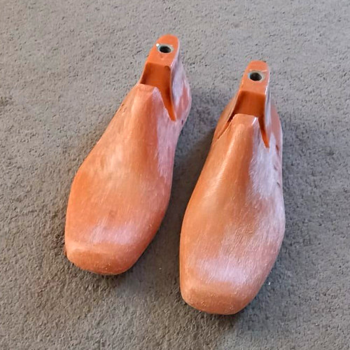 Wooden shoe boot - shoe/boot, pair