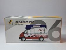 TINY Hong Kong City Culture HK #06 Ice Cream Van Deicast Model Toy Car White