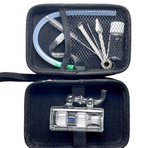 Square glass bong - square,