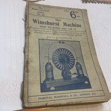The Wimshurst Machine Model