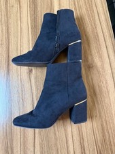 Ladies Faux Suede Ankle Boots