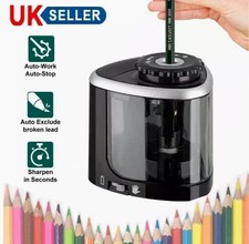 Electric Pencil Sharpener Automatic Desktop Pencil Sharpener Cutter Stationery
