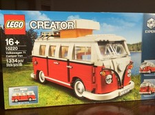 LEGO CREATOR: Volkswagen T1 Camper Van (10220) retired item. Never opened.