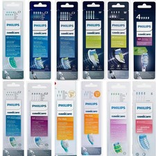 New Philips Sonicare Premium Defence Sonic Toothbrush Heads White/Black