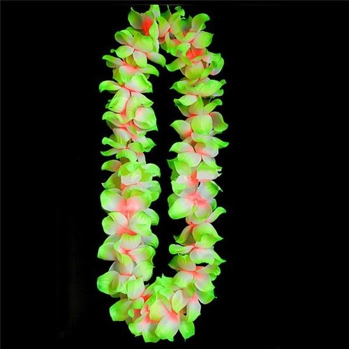 Green hawaiian flowered party - hawaiian,