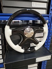 RAPTOR 15" WHITE LEATHER BLACK