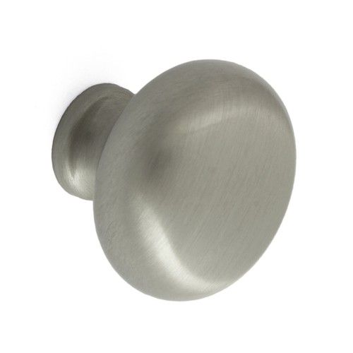 Cupboard door knob - door, brushed
