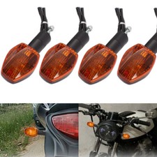 4Pcs Amber Front & Rear Signal