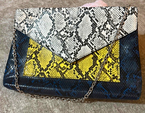 Women snake print faux - snake,