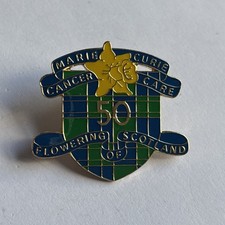 Marie Curie Metal Badge. 50