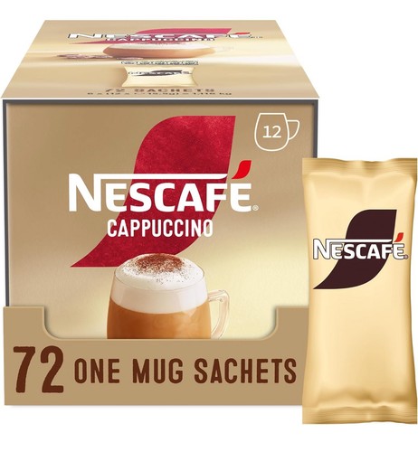 Nescafé cappuccino sachets - sachets, 72